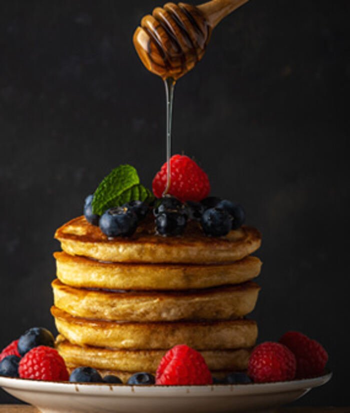 Petit-déjeuner gourmand servi le matin